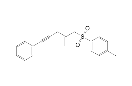1-Methyl-4-(2-methylene-5-phenyl-pent-4-ynyl)sulfonyl-benzene