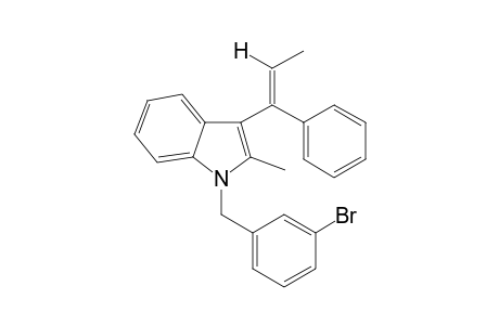 1-(3-Bromobenzyl)-2-methyl-3-(1-phenyl-1-propen-1-yl)-1H-indole II