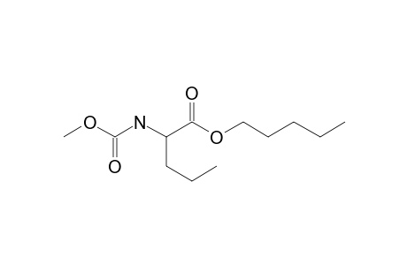 L-Norvaline, N-methoxycarbonyl-, pentyl ester