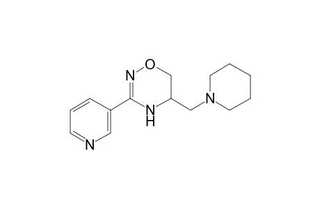 5-(Piperidin-1-ylmethyl)-3-pyridin-3-yl-5,6-dihydro-4H-1,2,4-oxadiazine