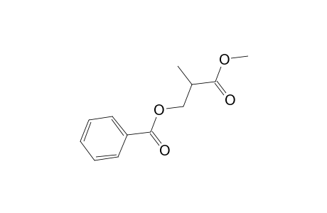3-Methoxy-2-methyl-3-oxopropyl benzoate