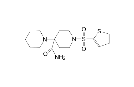1-[1'-(thiophene-2-sulfonyl)-[1,4'-bipiperidin]-4'-yl]ethan-1-one