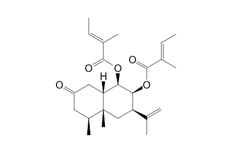 10betaH-Lateriflor-2-one-8,9-ditiglate