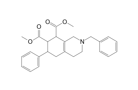 Isoquinolline-7,8-dicarboxylic acid, 1,2,3,4,5,6,7,8-octahydro-2-benzyl-6-phenyl-, dimethyl ester