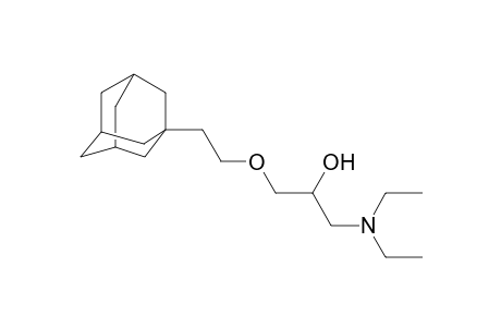 1-[2-(1-Adamantyl)ethoxy]-3-(diethylamino)-2-propanol