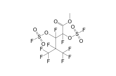 Methyl perfluoro-{2,3-bis[(fluorosulfonyl)oxy]-4-methylpentanoate}