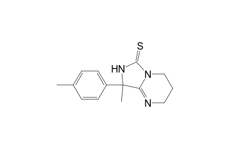 Imidazo[1,5-a]pyrimidine-6(2H)-thione, 3,4,7,8-tetrahydro-8-methyl-8-(4-methylphenyl)-