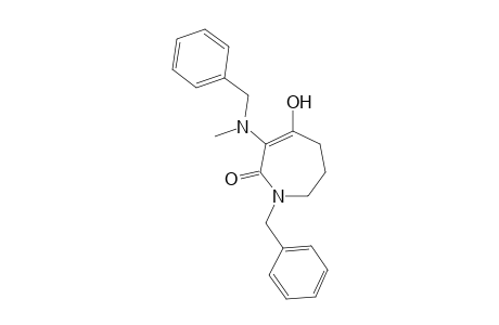 2H-azepin-2-one, 1,5,6,7-tetrahydro-4-hydroxy-3-[methyl(phenylmethyl)amino]-1-(phenylmethyl)-