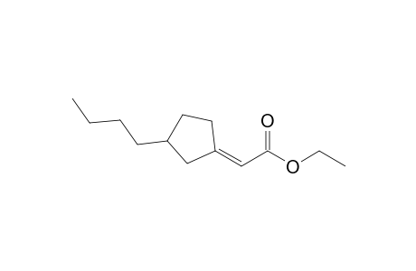Ethyl (3-butylcyclopentylidene)acetate