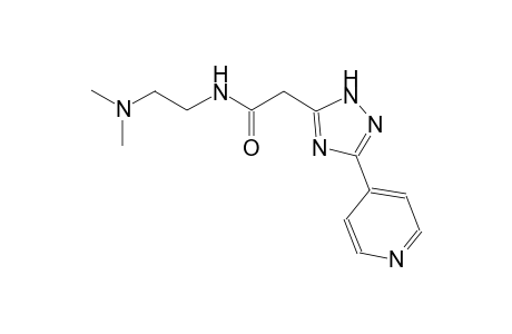 1H-1,2,4-triazole-5-acetamide, N-[2-(dimethylamino)ethyl]-3-(4-pyridinyl)-