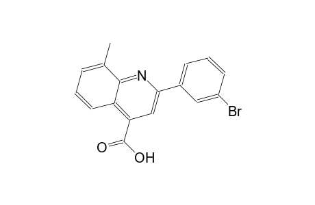 2-(3-bromophenyl)-8-methyl-4-quinolinecarboxylic acid