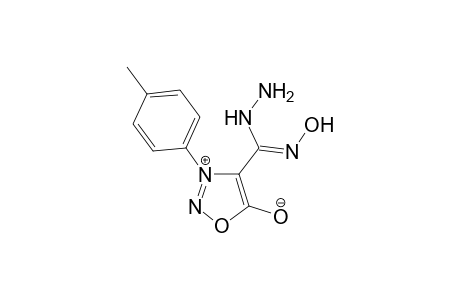 Hydrazino[3-(4-methylphenyl)sydnon-4-yl]methanone oxime