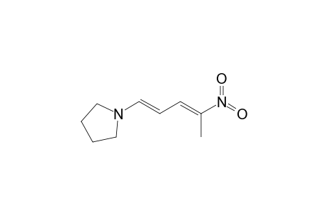 1-[(1E,3E)-4-nitropenta-1,3-dienyl]pyrrolidine