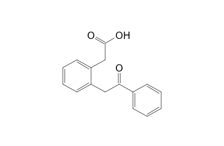 2-[2-(2-oxo-2-phenylethyl)phenyl]acetic acid