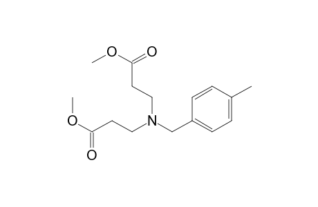 N,N-Bis[2-(methoxycarbonyl)ethyl]-(4-methylbenzyl)amine