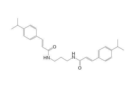 (2E)-3-(4-isopropylphenyl)-N-(3-{[(2E)-3-(4-isopropylphenyl)-2-propenoyl]amino}propyl)-2-propenamide