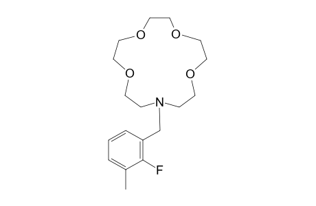 N-(2-FLUORO-3-METHYLBENZYL)-1-AZA-4,7,10,13-TETRAOXACYCLOPENTADECANE