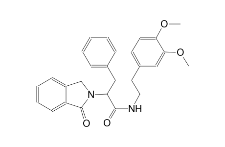 1H-isoindole-2-acetamide, N-[2-(3,4-dimethoxyphenyl)ethyl]-2,3-dihydro-1-oxo-alpha-(phenylmethyl)-, (alpha~2~S)-
