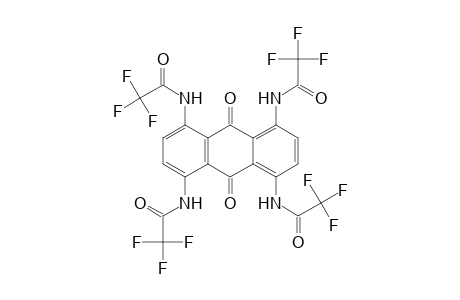 Acetamide, N,N',N'',N'''-(9,10-dihydro-9,10-dioxo-1,4,5,8-anthracenetetrayl)tetrakis[2,2,2-trifluoro-