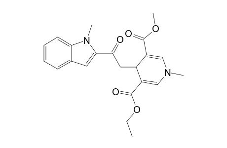 3-(ETHOXYCARBONYL)-5-(METHOXYCARBONYL)-1-METHYL-4-[((1-METHYL-2-INDOLYL)-CARBONYL)-METHYL]-1,4-DIHYDROPYRIDINE
