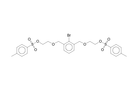 Benzene, 2-bromo-1,3-bis[5-(p-tosyl)-2,5-dioxapentyl]-