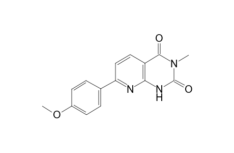 7-(4-Methoxyphenyl)-3-methylpyrido[2,3-d]pyrimidine-2,4(1H,3H)-dione