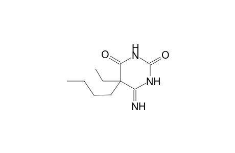 5-Butyl-5-ethyl-6(5H)-imino-2,4(1H,3H)-pyrimidinedione