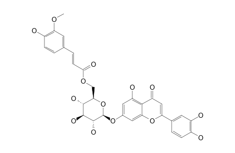 LUTEOLIN-7-O-(6''-FERULOYL)-BETA-GLUCOPYRANOPSIDE