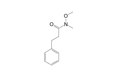 N-METHOXY-N-METHYL-3-PHENYLPROPIONAMIDE