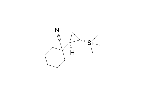 1-[(1R,2S)-2-trimethylsilylcyclopropyl]cyclohexanecarbonitrile