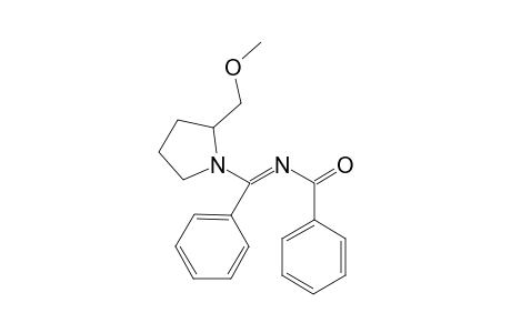 (R)-N-{[2-Methoxymethyl)pyrrolidin-1-yl]phenylmethylene}benzamide