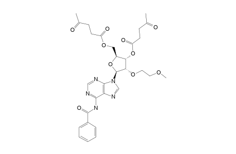 N-BENZOYL-3',5'-DI-O-LEVULINYL-2'-O-(2-METHOXYETHYL)-ADENOSINE