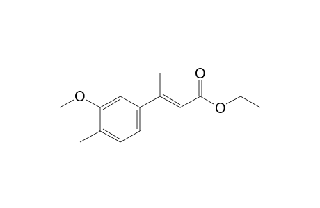 Ethyl (2E)-3-(3-methoxy-4-methylphenyl)but-2-enoate