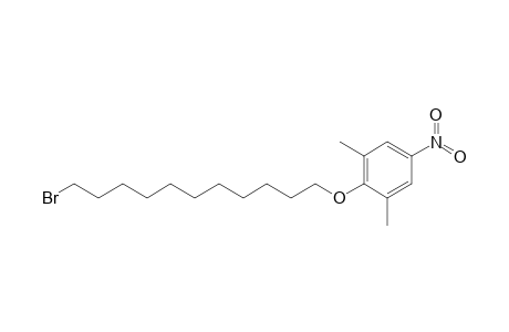 3,5-Dimethyl-4-[(11'-bromoundecyl)oxy]-1-nitrobenzene