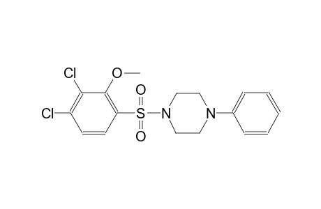 piperazine, 1-[(3,4-dichloro-2-methoxyphenyl)sulfonyl]-4-phenyl-