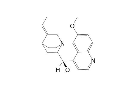 (Z)-3,10-Didehydro-10,11-dihydroquinine[(Z)-.delta.(3,10)-isoquinine]