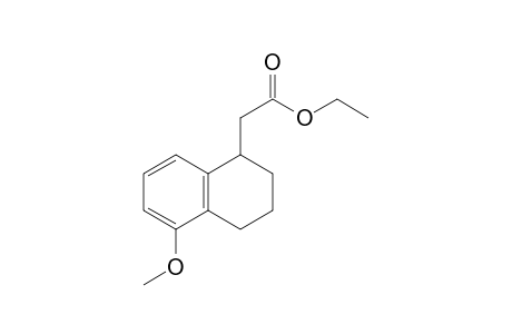 2-(5-Methoxy-1,2,3,4-tetrahydronaphthalen-1-yl)acetic acid ethyl ester