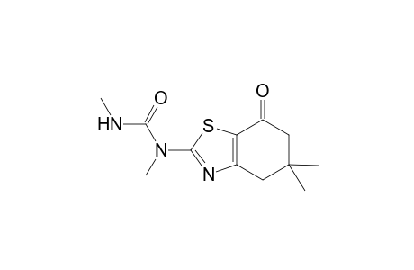 Urea, N,N'-dimethyl-N-(4,5,6,7-tetrahydro-5,5-dimethyl-7-oxo-2-benzothiazolyl)-