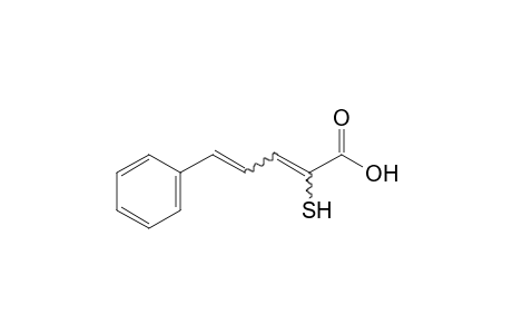 2-mercapto-5-phenyl-2,4-pentadienoic acid