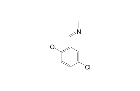 5-CHLORO-2-HYDROXYBENZYLIDEN-METHYL-AMINE