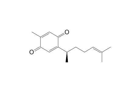 2-Methyl-5-[(2R)-6-methylhept-5-en-2-yl]cyclohexa-2,5-diene-1,4-dione