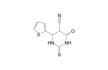 5-Cyano-6-(2'-thienyl)-2-thioxo-(hexahydro)pyrimidin-4-one-propenoyl]-thiourea