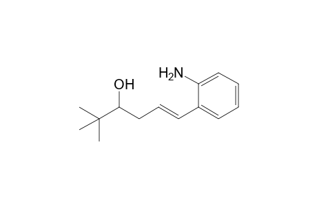 6-(2-Aminophenyl)-2,2-dimethylhex-5-en-3-ol