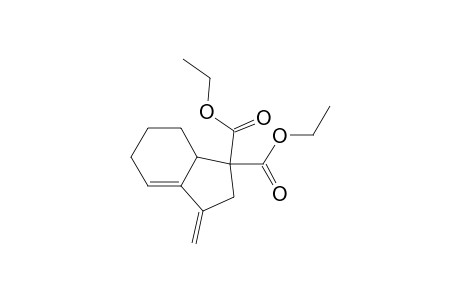 1H-Indene-1,1-dicarboxylic acid, 2,3,5,6,7,7a-hexahydro-3-methylene-, diethyl ester