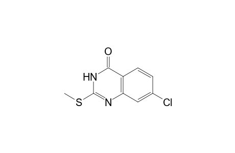 7-Chloro-2-methylthio-4(3H)-quinazolinone