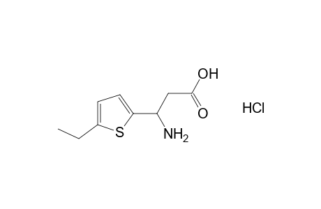 beta-amino-5-ethyl-2-thiophenepropionic acid, hydrochloride