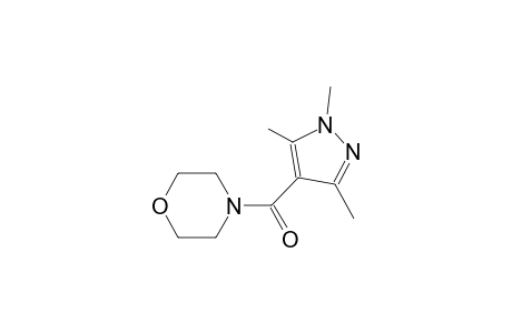 4-[(1,3,5-trimethyl-1H-pyrazol-4-yl)carbonyl]morpholine