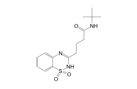 N-(tert-butyl)-4-(1,1-dioxido-2H-1,2,4-benzothiadiazin-3-yl)butanamide