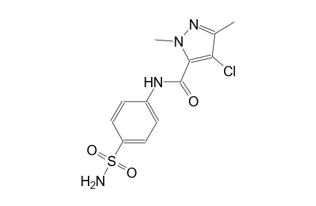 N-[4-(aminosulfonyl)phenyl]-4-chloro-1,3-dimethyl-1H-pyrazole-5-carboxamide