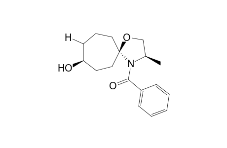 (3R,5R,8S/R)-8-hydroxy-4-Benzoyl-3-methyl-1-oxa-4-azaspiro[4.6]undecane